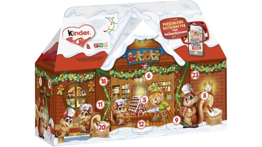 Ferrero Kinder Mix Advent Calendar 3D House 